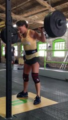 20 rep back squat at 200 lbs