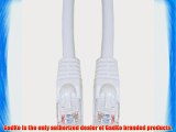 GadKo Cat5e White Ethernet Patch Cable Round Snagless/Molded Boot 100 foot