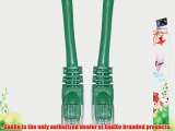 GadKo Cat5e Green Ethernet Patch Cable Round Snagless/Molded Boot 100 foot