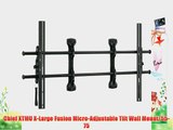 Chief XTMU X-Large Fusion Micro-Adjustable Tilt Wall Mount/55-75