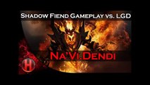 Dendi Epic Blue Arcana Mod Shadow Fiend Master Dota 2 Video