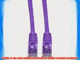 GadKo Cat6 Purple Ethernet Patch Cable Round Snagless/Molded Boot 25 foot
