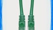 GadKo Cat5e Green Ethernet Patch Cable Round Snagless/Molded Boot 75 foot