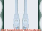 GadKo Cat6 White Ethernet Patch Cable Round Snagless/Molded Boot 75 foot