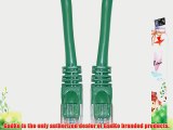 GadKo Cat5e Green Ethernet Patch Cable Round Snagless/Molded Boot 50 foot
