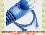 iMBAPrice? (Pack of 2) Blue 100 Feet CAT5e RJ45 Patch Ethernet Network Cable For PC Mac Laptop