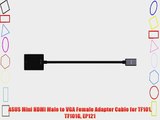 ASUS Mini HDMI Male to VGA Female Adapter Cable for TF101 TF101G EP121