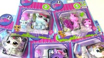 LPS Mommies Series Mommy and Baby Littlest Pet Shop HAUL Opening toy review