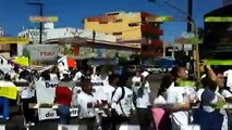 Marcha contra la reforma art 24 la paz bcs por un mexico laico