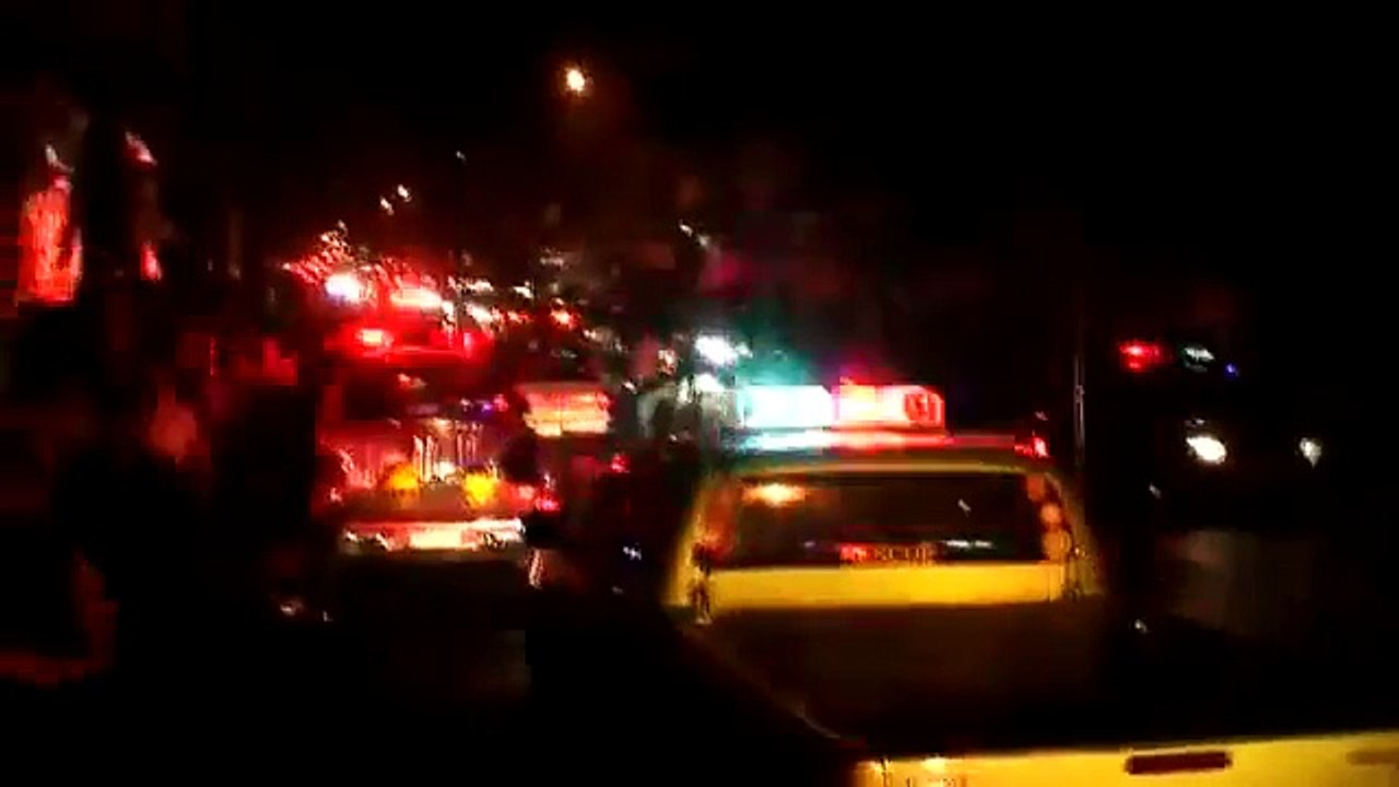 (Full Footage) Fire at Bangkok Nightclub Santika