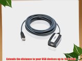 ATEN USB 2.0 Extension Cable UE250 16 Feet (Black)