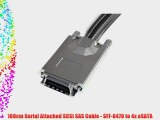 100cm Serial Attached SCSI SAS Cable - SFF-8470 to 4x eSATA