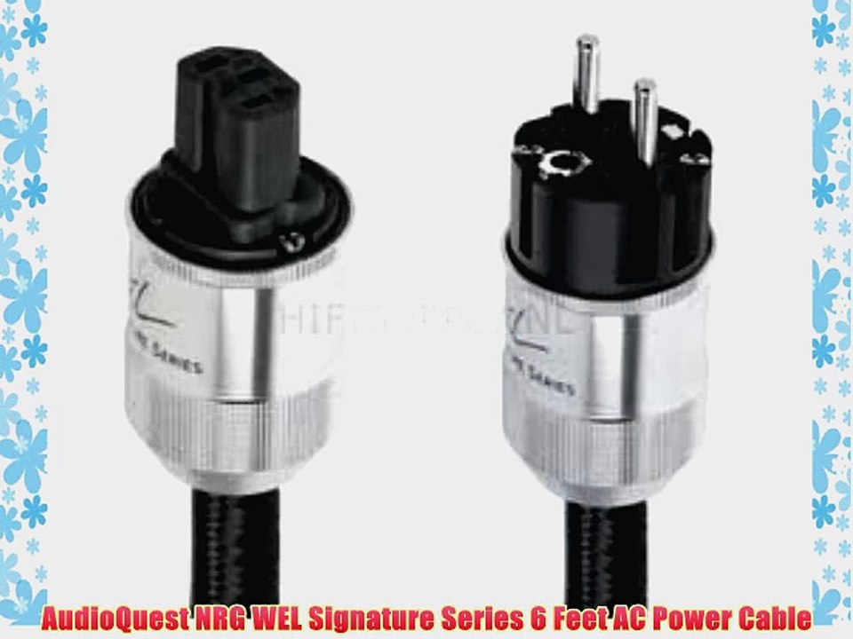 AudioQuest NRG WEL Signature Series 6 Feet AC Power Cable