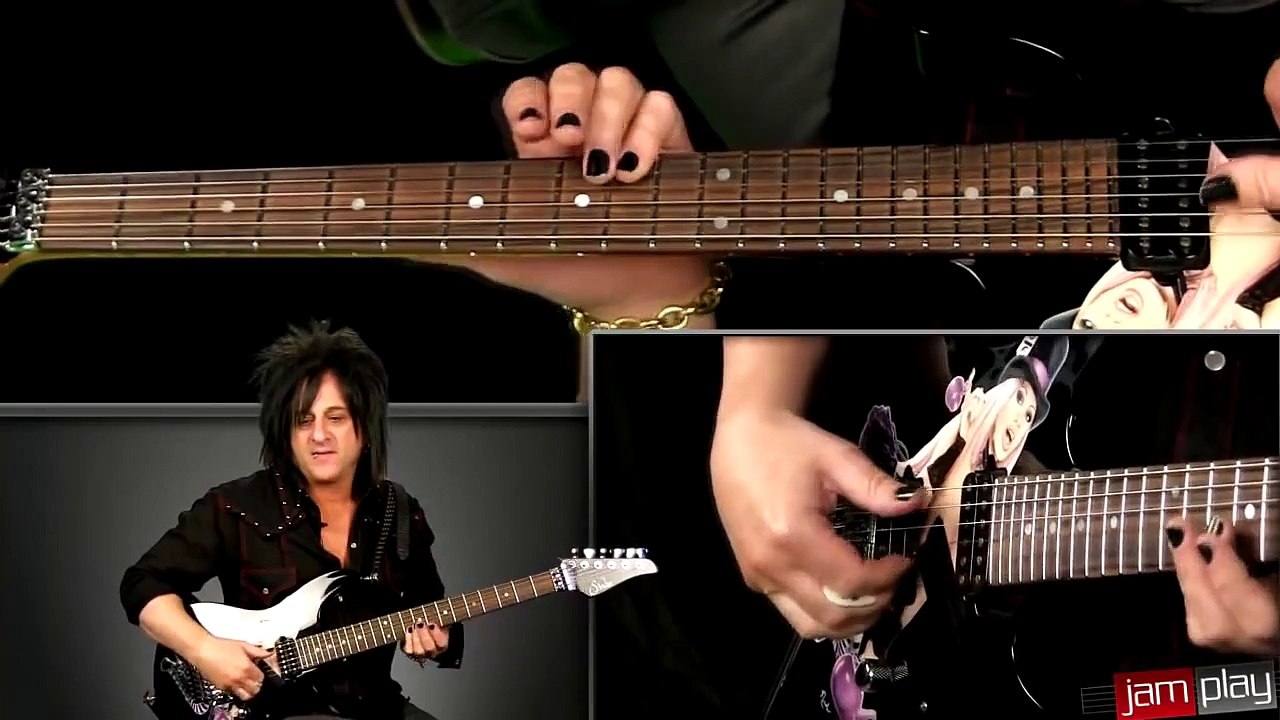 Rebel Yell Guitar Lesson - Intro Riff with Steve Stevens
