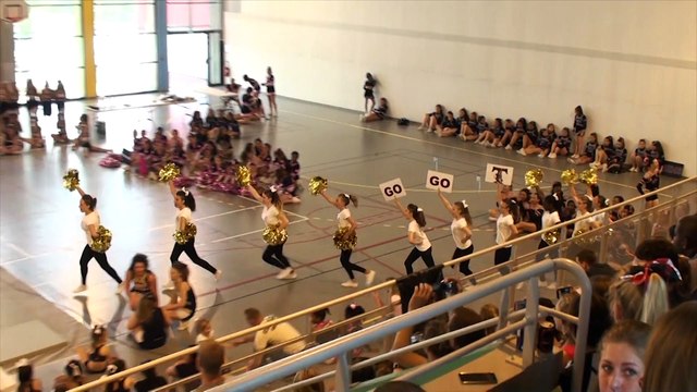 Cheerleaders Templiers Juniors. Challenge IDF 2015