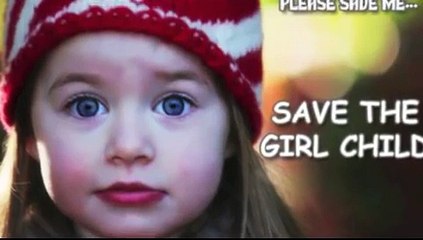 save girl child presentation video