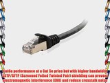 Cable Matters? Cat6a Snagless Shielded (SSTP/SFTP) Ethernet Patch Cable in Black 200 Feet