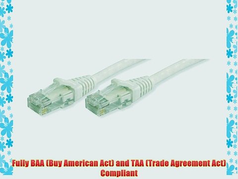 Lynn Electronics OLG20CWHW-070 Optilink CAT6 Made in the USA Snagless Ethernet Cable 70-Feet