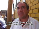 CONGRESISTA JOHNNY LESCANO EN AUDIENCIA PUBLICA EN COMAS