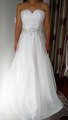 elegant ball gown plus size wedding dress - dolcedress.com