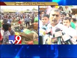 Harish rao,pocharam srinivas launches vegetable markets in Mehdipatnam