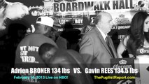 Adrien BRONER vs. Gavin REES Official Weigh-In from Atlantic City - ThePugilistReport.com