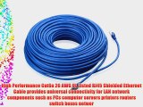 Cable Matters? Cat6a Snagless Shielded (SSTP/SFTP) Ethernet Patch Cable in Blue 175 Feet