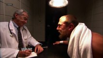 Daniel Bryan is examined by a doctor: Raw, July 30, 2012
