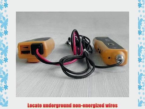 NOYAFA NF-816 Underground Cable Wire Locator Locate Pet Fence Wires Sprinkler Control Wires
