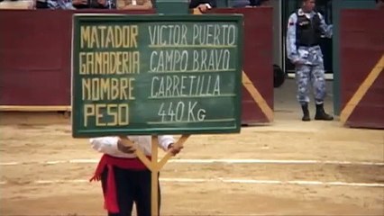 Feria de Riobamba 2012: Tecera Corrrida (V.Puerto, Uceda Leal y G. Albán)