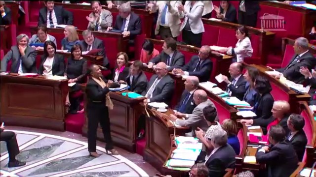 Christiane Taubira moque et remballe Eric Ciotti à l'Assemblée Nationale