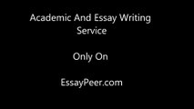 EssayPeer - Academic Essay Help