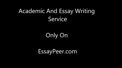 EssayPeer - Academic Essay Help