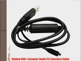 Uniden USB-1 Scanner Radio PC Interface Cable