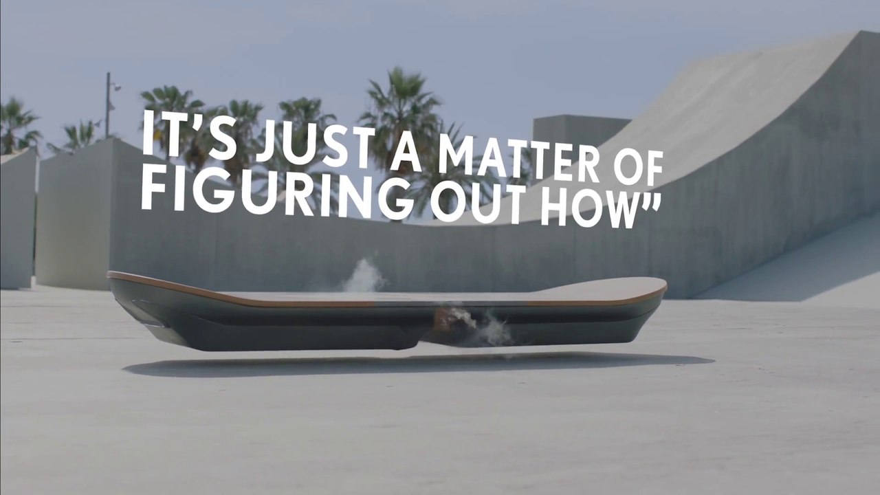 Lexus video teases a 'real' magnetic hoverboard!