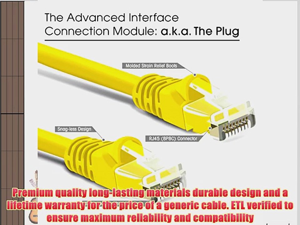 GearIt (20 Pack) 7 Feet Cat6 Ethernet Patch Cable - Computer LAN Network Cord White - Lifetime