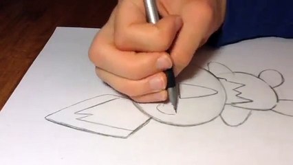 Pichu Pokemon Speed Drawing