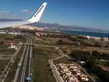Aterrizaje en Aeropuerto de Málaga