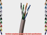 C2G / Cables to Go 43107 Cat6 UTP Stranded PVC CM-Rated Cable Grey (500 Feet/152.4 Meters)