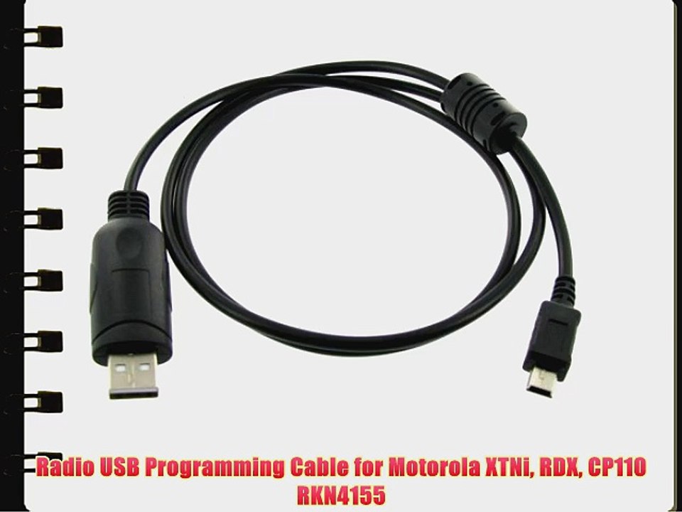 Radio USB Programming Cable for Motorola XTNi RDX CP110 RKN4155