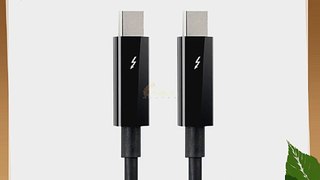 Cable Leader 2 Meter 10 Gbps Thunderbolt Cable Black Color