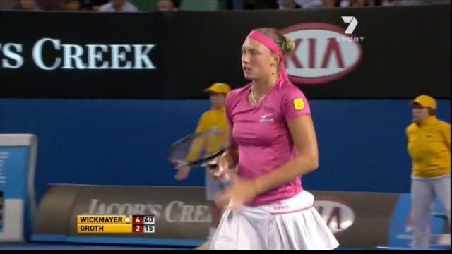 Gajdosova vs Wickmayer Highlights (Australian Open 2011)