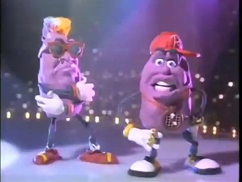 California Raisins Commercial featuring Michael Jackson (High Quality)