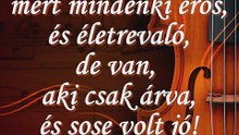 A zene az kell...