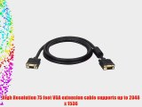 Tripp Lite VGA Coax Monitor Extension Cable High Resolution cable with RGB coax (HD15 M/F)