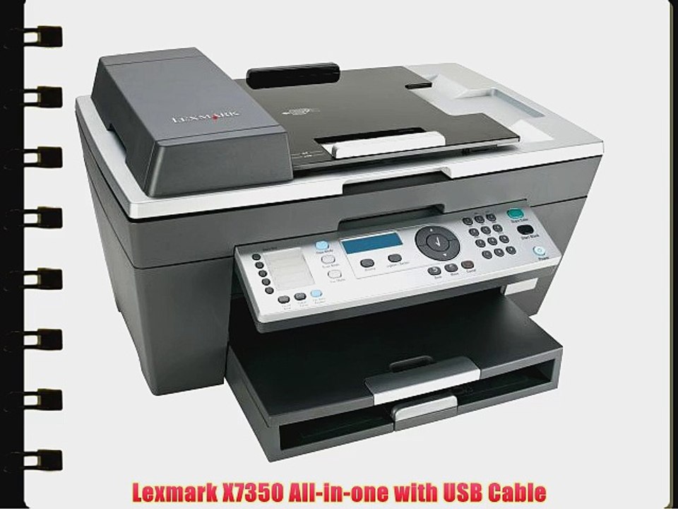 Lexmark X7350 All-in-one with USB Cable