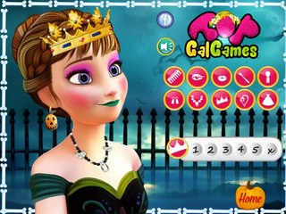 Baby and Kid Cartoon & Games ♥ Princess Anna Halloween Makeover Baby Girl Games Movi ♥ Eng