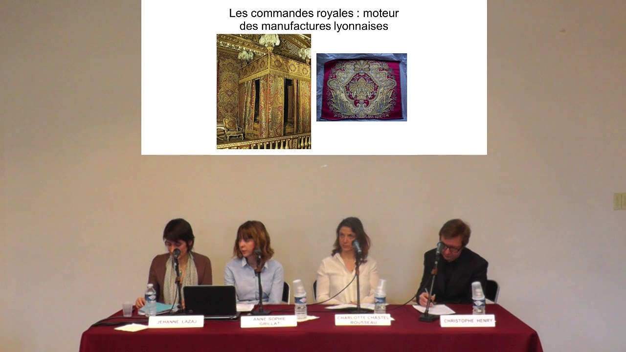 Rencontres des Gobelins /  Les soiries lyonnaises. La soie dans tous ses états