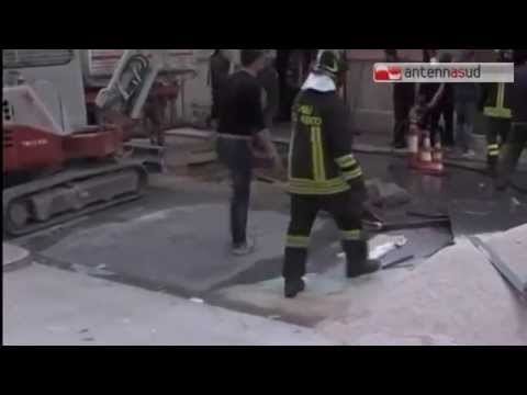 TG 27.04.15 Esplosione a Barletta, si indaga sui lavori per la fibra ottica