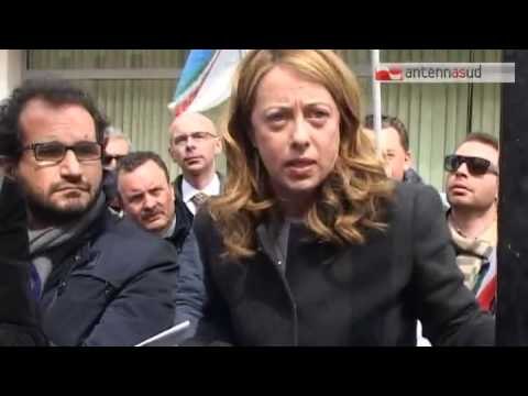 TG 08.04.15 Meloni a Bari: Imu sui terreni agricoli tassa vergognosa e ingiusta